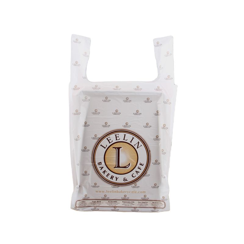 Taille personnalisée Manche en plastique à découpe sous pression T-shirt Sacs de magasinage pour le loisir
