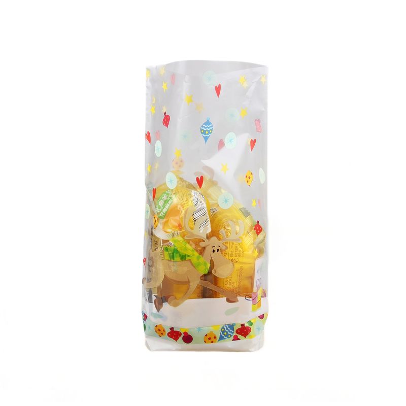 Couleurs claires Bopp Opp Sac à fond plat Sac à fond carré en plastique Pour sceller les bonbons