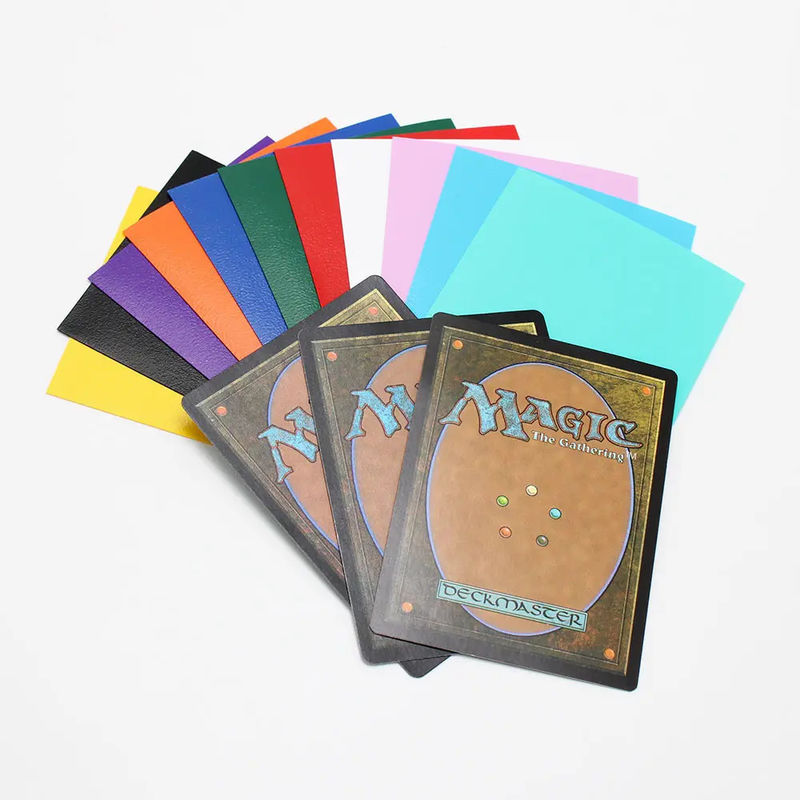 Carte mate couleur 16 couleurs de coupe cohérente Mtg TCG CCG Yugioh PP Carte photo matérielle