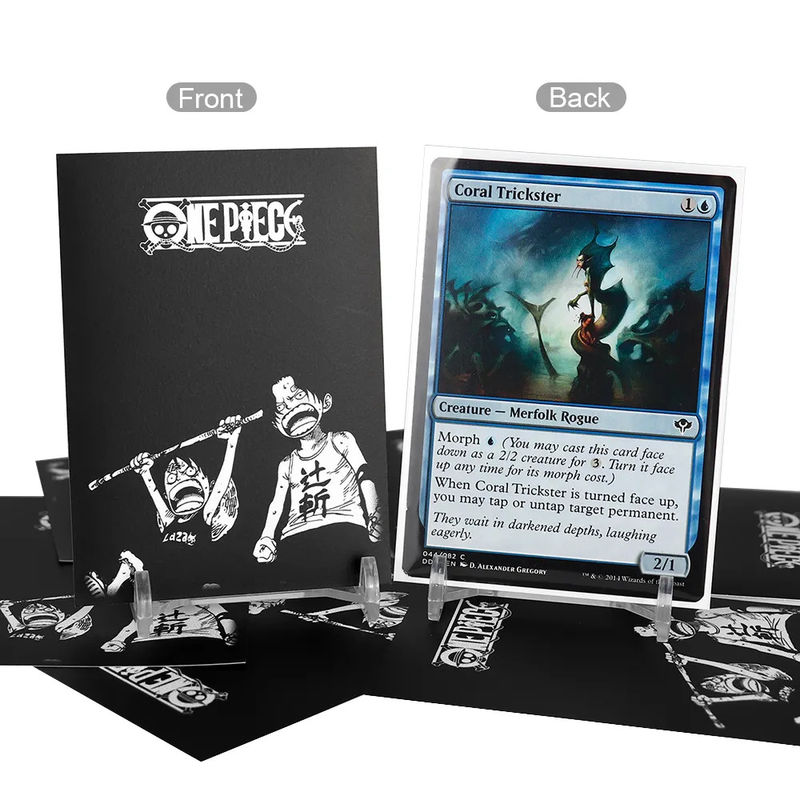 Cadeaux de cartes à l' arrière mat personnalisés à la mode PP pour carte de jeu MTG taille standard