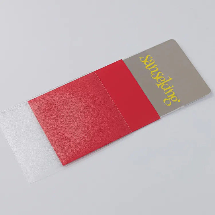 Compatible Protecteurs de cartes en plastique en PP transparent Manches de cartes mates à trois faces Grandes Tailles Manches échangeables étanches