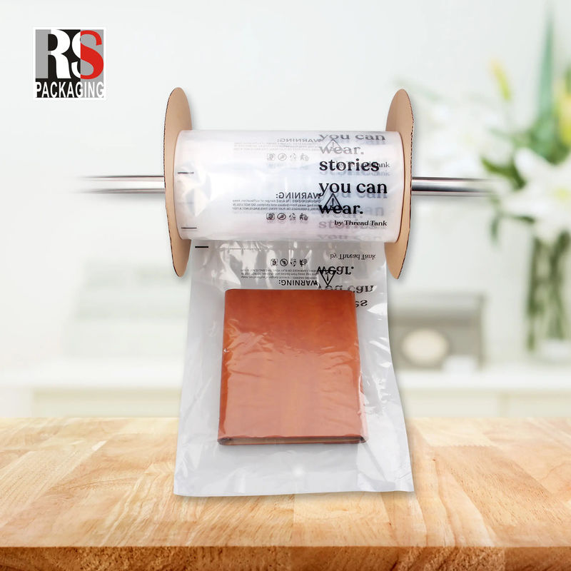 Sacs automatiques poly plastique standard pré-ouverts sur un rouleau Sacs pour emballage automatique
