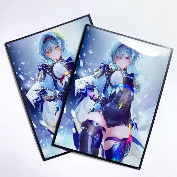 Art d'impression personnalisé Yugioh MTG TCG Holo Hologrammes de cartes d'anime Table de trading Jeux à manches