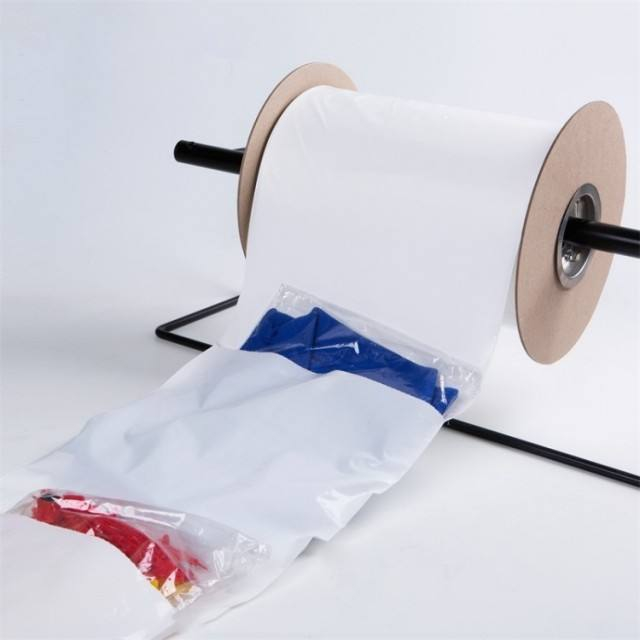 Sacs en polyéthylène LDPE transparents à remplissage automatique sur rouleau pour l'emballage